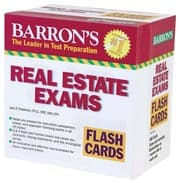 Tapa de Barron's Real Estate Exam Flash Cards