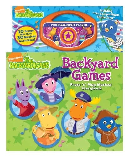 Tapa de The Backyardigans Backyard Games