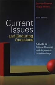 Tapa de Current Issues and Enduring Questions 9e & Re
