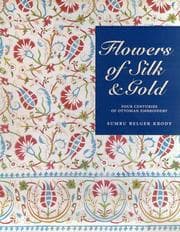 Tapa de Flowers of silk and gold