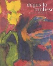 Tapa de Degas to Matisse