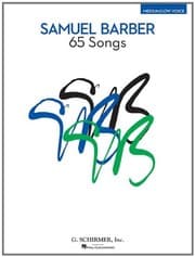 Tapa de Samuel Barber : 65 Songs