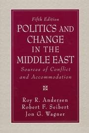 Tapa de Politics and change in the Middle East