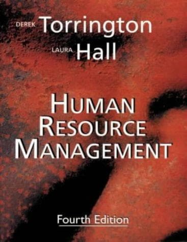Tapa de Human resource management