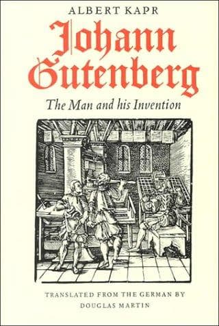 Tapa de Johann Gutenberg