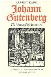 Tapa de Johann Gutenberg