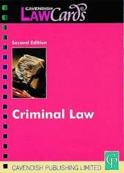 Tapa de Criminal Law