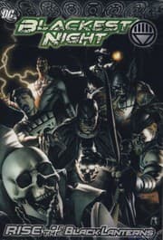 Tapa de Rise of the Black Lanterns. Writer, Geoff Johns