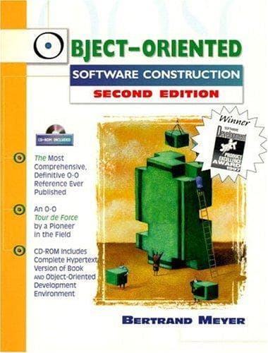 Tapa de Object-Oriented Software Construction (Book/CD-ROM)