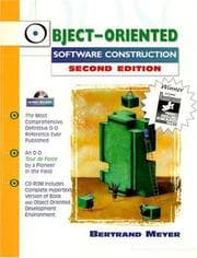 Tapa de Object-Oriented Software Construction (Book/CD-ROM)