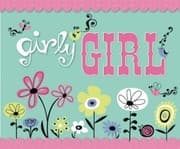 Tapa de Girly Girl Pink Tween Scrapbook