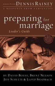 Tapa de Preparing for Marriage Leader's Guide