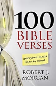 Tapa de 100 Bible Verses Everyone Should Know by Heart