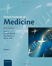 Tapa de Oxford Textbook of Medicine