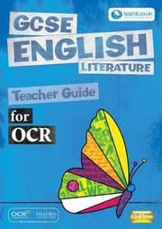 Tapa de GCSE English Literature for OCR Teacher Guide