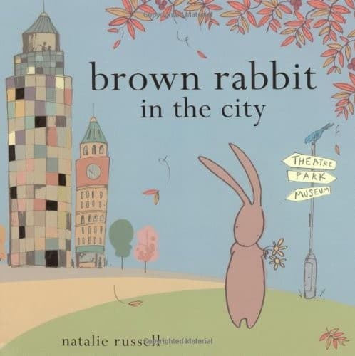 Tapa de Brown Rabbit in the City