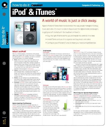 Tapa de iPod and iTunes