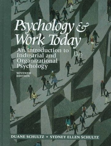 Tapa de Psychology and Work Today