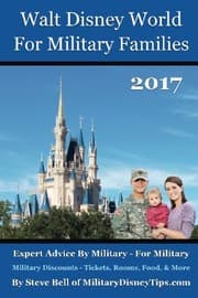Tapa de Walt Disney World For Military Families 2017