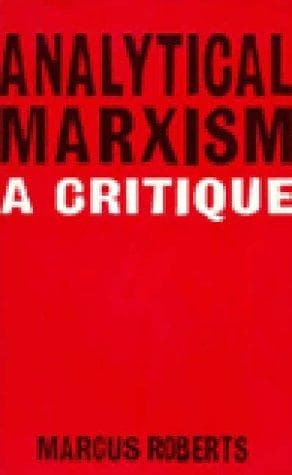 Tapa de Analytical Marxixm