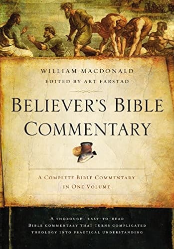 Tapa de Believer's Bible Commentary