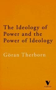 Tapa de The Ideology of Power and the Power of Ideology (Verso Classic)