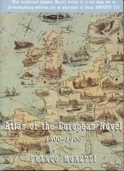 Tapa de Atlas of the European Novel, 1800-1900