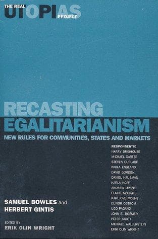 Tapa de Recasting Egalitarianism