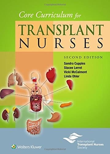 Tapa de Core Curriculum for Transplant Nurses