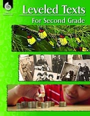 Tapa de Leveled Texts for Second Grade