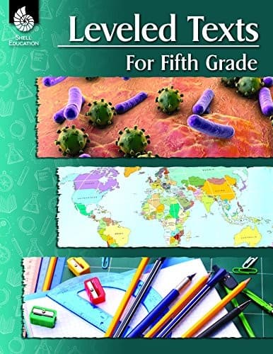 Tapa de Leveled Texts for Fifth Grade