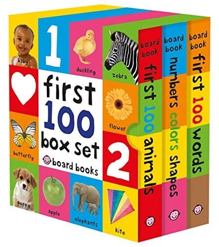 Tapa de First 100 Board Book Box Set