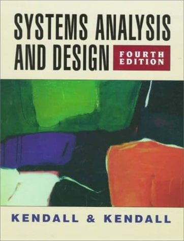 Tapa de Systems analysis and design