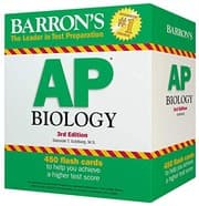 Tapa de Barron's AP Biology Flash Cards