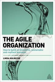 Tapa de The agile organization