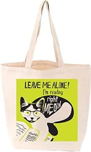 Tapa de I'm Reading Right Meow Tote