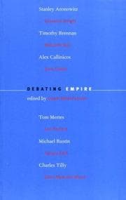 Tapa de Debating Empire (New Left Review Debates)