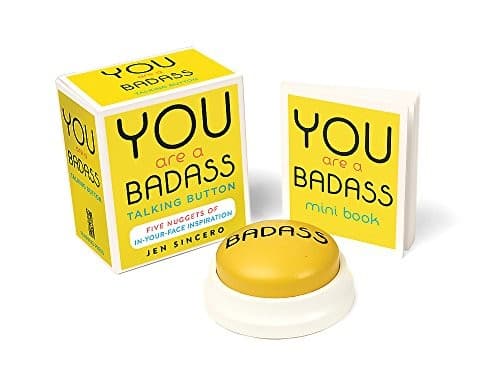 Tapa de You Are a Badass® Talking Button