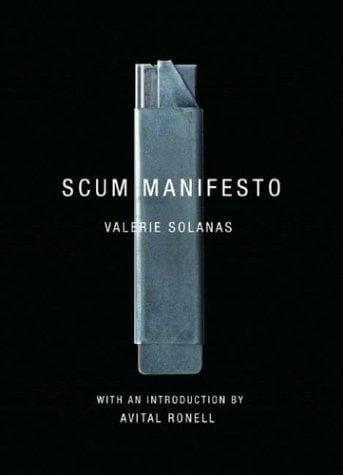 Tapa de SCUM Manifesto