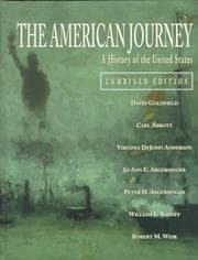 Tapa de The American journey
