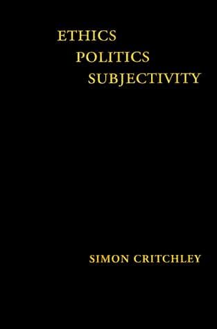 Tapa de Ethics-Politics-Subjectivity
