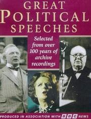 Tapa de Great Political Speeches
