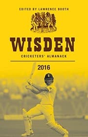 Tapa de Wisden Cricketers' Almanack