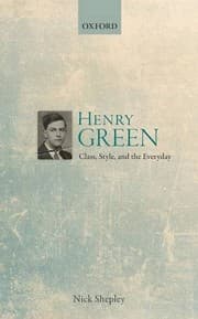 Tapa de Henry Green