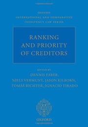 Tapa de Ranking and Priority of Creditors