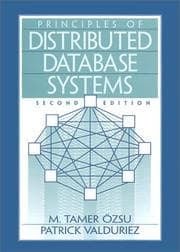 Tapa de Principles of distributed database systems