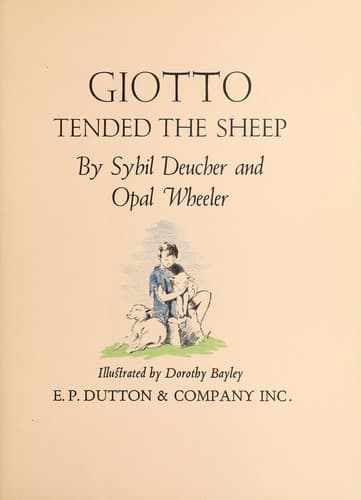 Tapa de Giotto tended the sheep
