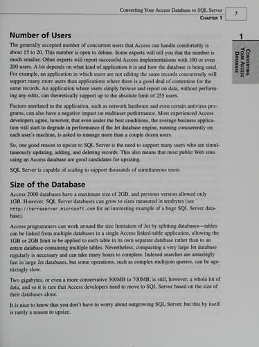 Tapa de Microsoft Access developer's guide to SQL server
