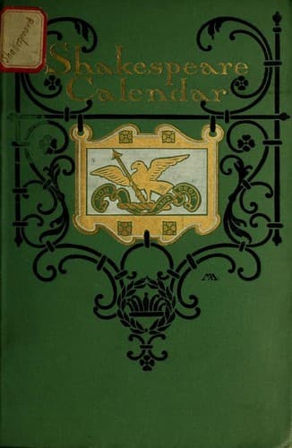 Tapa de A Shakespeare calendar