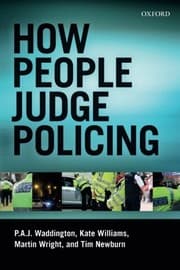 Tapa de How People Judge Policing